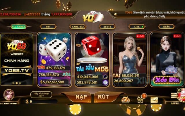 game tài xỉu uy tín